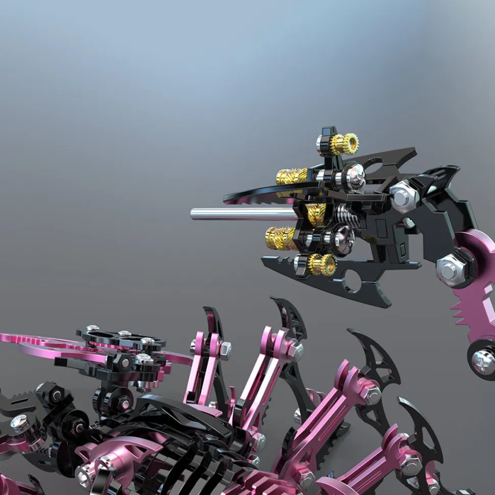 3D Metal Steampunk Mechanical Scorpion Model Kit