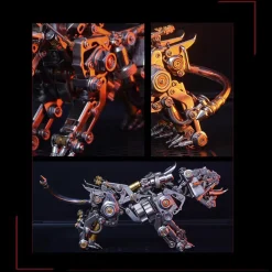 3D Metal Tiger Kit Assembly Smilodon Model Saber-toothed Tiger - 650PCS+
