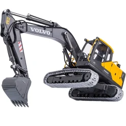 DOUBLE E 1:14 2.4G RC Excavator Metal Engineering Remote Control Construction Vehicle - Electric Cylinder Version RTR
