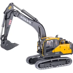DOUBLE E 1:14 2.4G RC Excavator Metal Engineering Remote Control Construction Vehicle - Electric Cylinder Version RTR