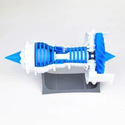 3D Printed Aero Engine Turbofan Engine Model DIY Stem Engine Toy - Static Version