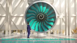 3D Printed Functional Nacelle Thrust Reverser Turbofan Engine Model-Build Your Own Turbofan Engine that Works