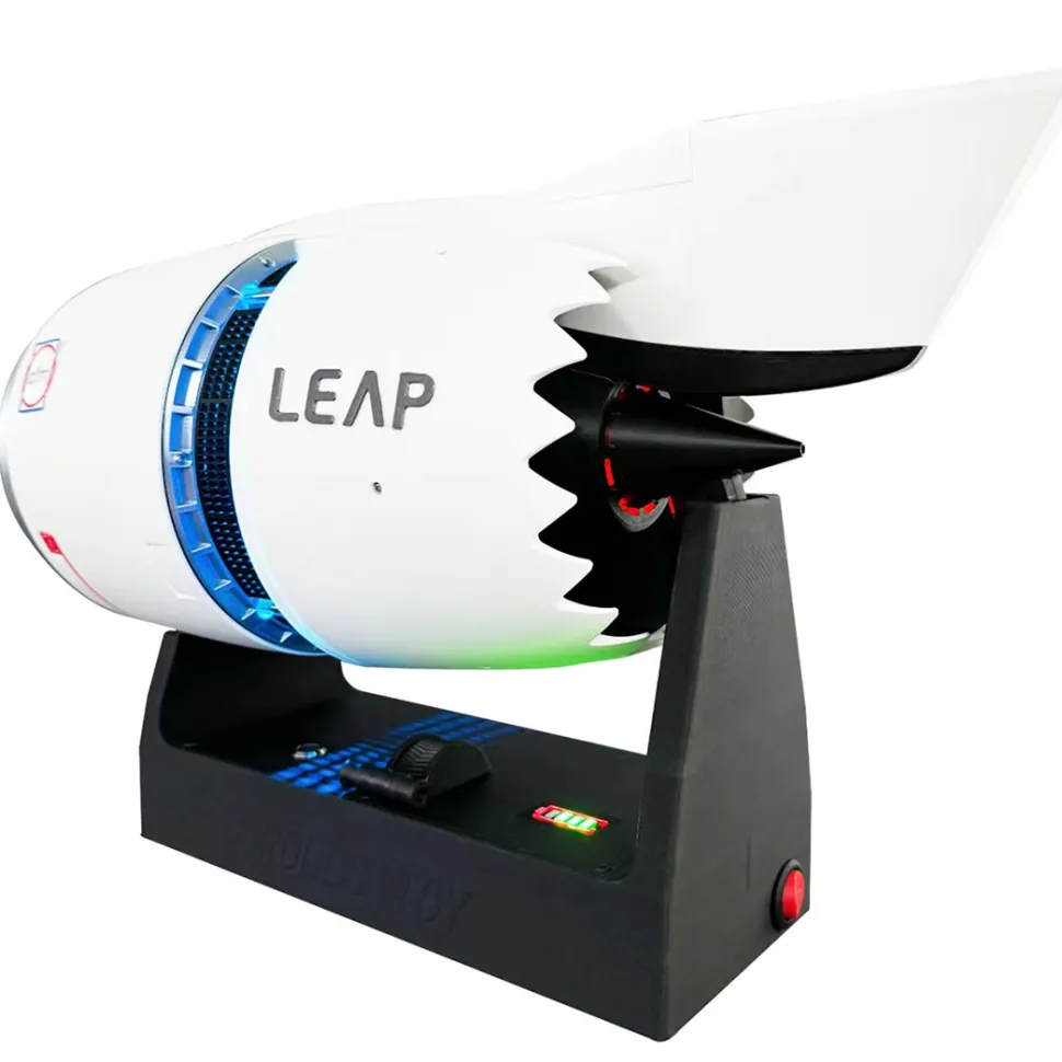3D Printed Functional Nacelle Thrust Reverser Turbofan Engine Model-Build Your Own Turbofan Engine that Works