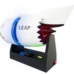 3D Printed Functional Nacelle Thrust Reverser Turbofan Engine Model-Build Your Own Turbofan Engine that Works