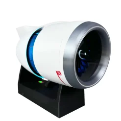 3D Printed Functional Nacelle Thrust Reverser Turbofan Engine Model-Build Your Own Turbofan Engine that Works