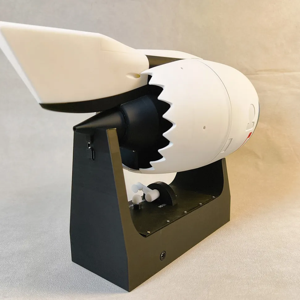 3D Printed TR900 Turbofan Engine Model that Works-Functional Rotating Aircraft Engine