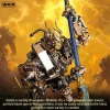 3D Protoss Mecha Metal Model With Light Steampunk DIY Assembly Jigsaw Crafts 1020+Pcs