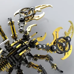 3D Puzzle DIY Model Kit Detachable Jigsaw Scorpion Metal Games