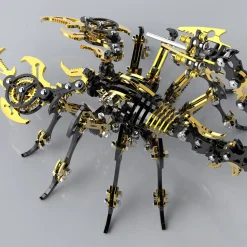 3D Puzzle DIY Model Kit Detachable Jigsaw Scorpion Metal Games