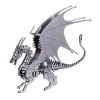 3D Puzzle DIY Model Kit Dragon Metal Games Creative Gift
