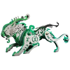 3D Puzzle DIY Model Kit Jigsaw Metal Tiger Model Ancient Chinese Beasts Mechanical Assembly Crafts
