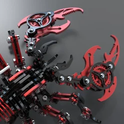 3D Puzzle DIY Model Kit Jigsaw Metal Scorpion King Mechanical Assembly Crafts-200PCS+