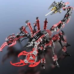 3D Puzzle DIY Model Kit Jigsaw Metal Scorpion King Mechanical Assembly Crafts-200PCS+