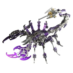 3D Puzzle DIY Model Kit Jigsaw Metal Scorpion King Mechanical Assembly Crafts-200PCS+