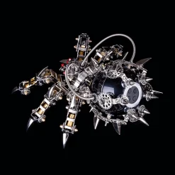 3D Puzzle DIY Model Kit Spider with Bluetooth Speaker Metal Games Creative Gift