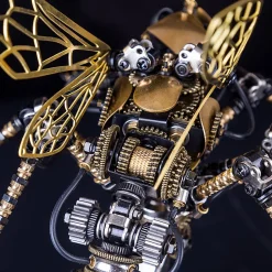 3D Puzzle DIY Model Kit Steampunk Wasp Metal Games Creative Gift