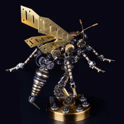 3D Puzzle DIY Model Kit Steampunk Wasp Metal Games Creative Gift