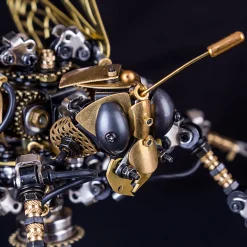 3D Puzzle DIY Model Kit Steampunk Wasp Metal Games Creative Gift