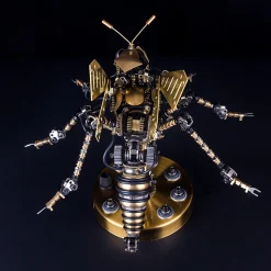 3D Puzzle DIY Model Kit Steampunk Wasp Metal Games Creative Gift