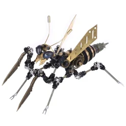 3D Puzzle Model Kit Mechanical Mantis Metal Games DIY Assembly Jigsaw Crafts Creative Gift