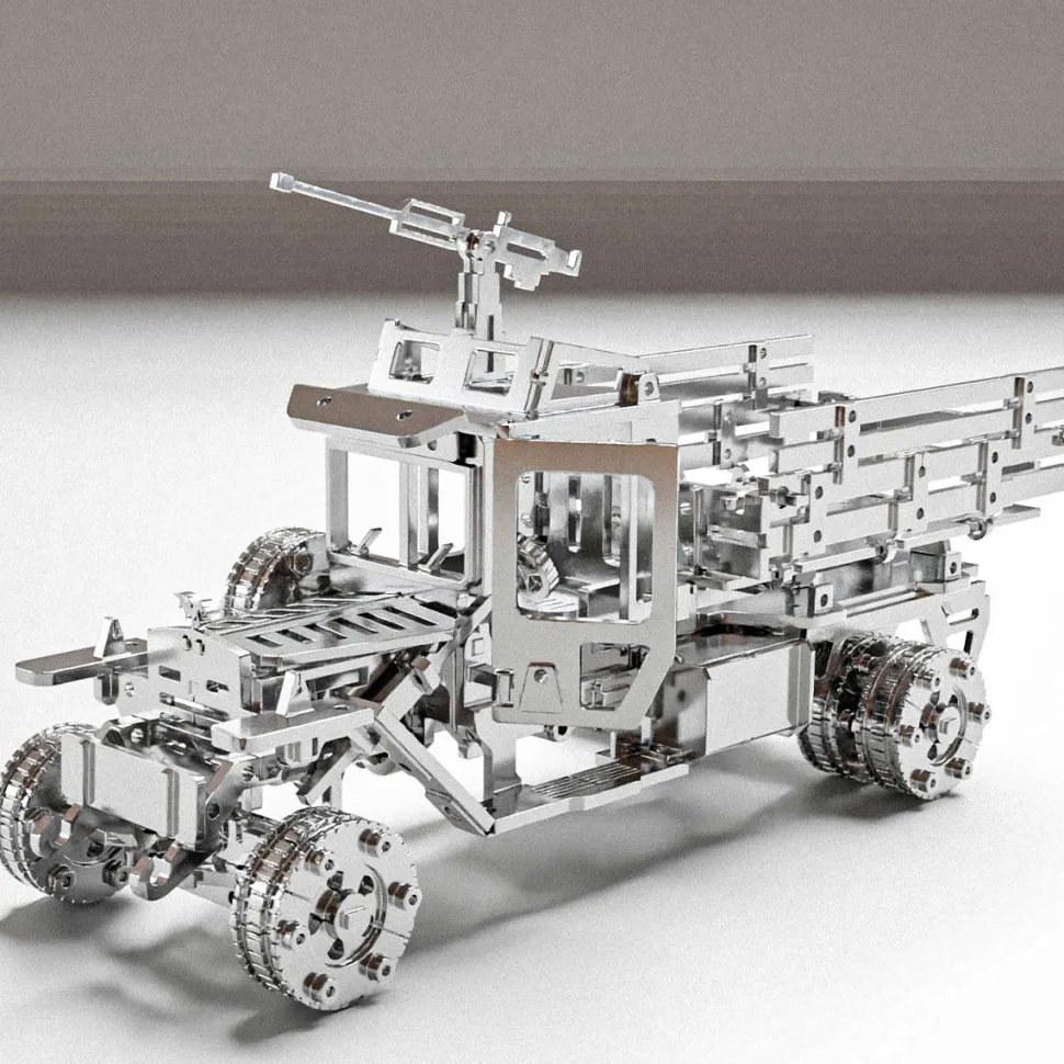 3D Steampunk Mechanical Metal Assembly Car Model Kit