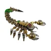 3D Steampunk Metal Mechanical War Scorpion Model Kit - 450PCS+