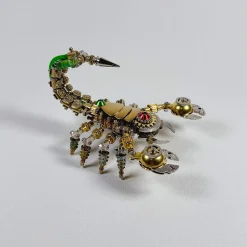 3D Steampunk Metal Mechanical War Scorpion Model Kit - 450PCS+