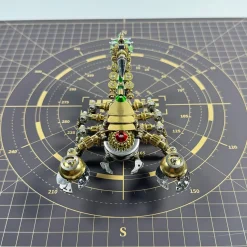 3D Steampunk Metal Mechanical War Scorpion Model Kit - 450PCS+