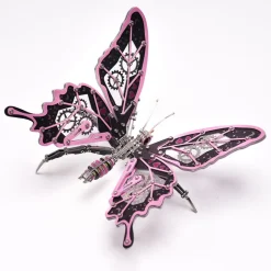 3D Steampunk Metal Mechanical Butterfly Model Kit-100+PCS