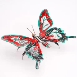 3D Steampunk Metal Mechanical Butterfly Model Kit-100+PCS