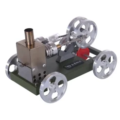 ENGINEDIY Stirling Engine Car Model Set Engine DIY Assembly Kit Physical Experiment Toy