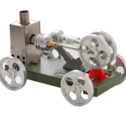 ENGINEDIY Stirling Engine Car Model Set Engine DIY Assembly Kit Physical Experiment Toy