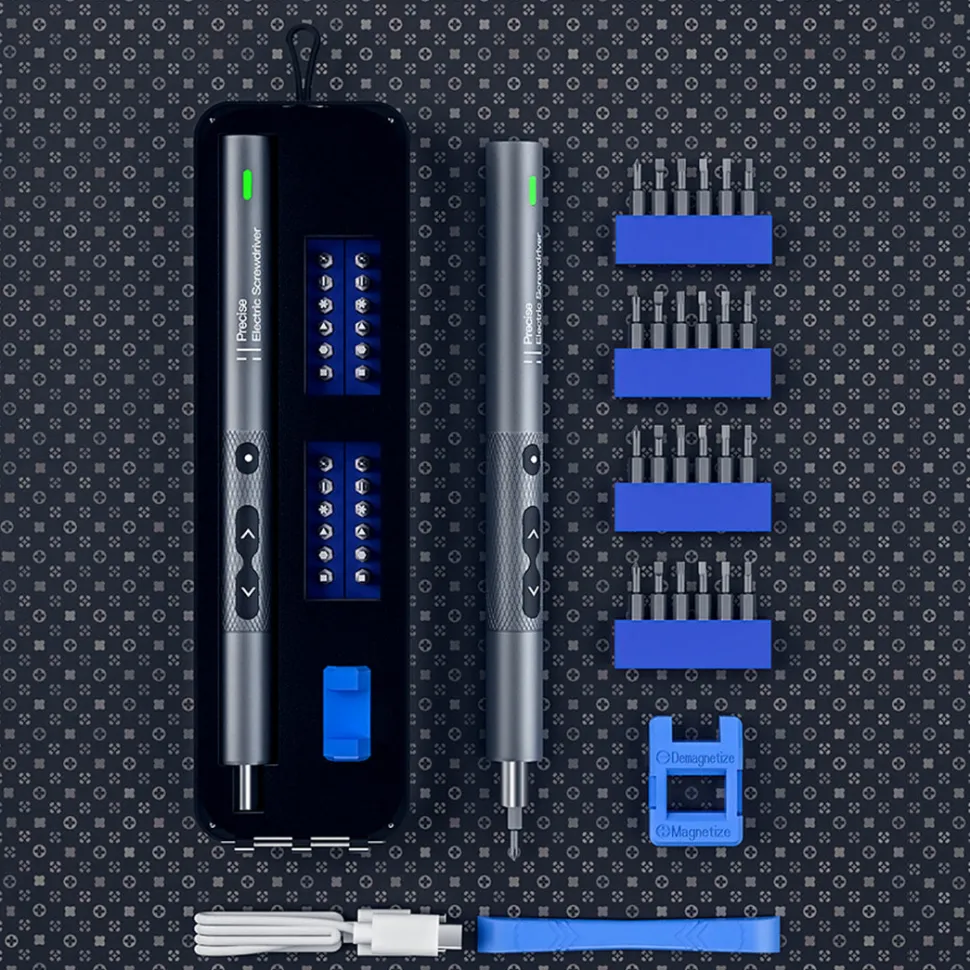 Engine Tools 3 Sets Precision Magnetic Screwdriver Electric Screwdriver Hexagonal Wrench DIY Tools Sets