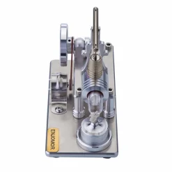 ENJOMOR Balance Hot Air Stirling Engine Electric Generator Model with LED Light - STEM Toy