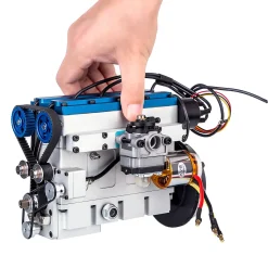 Enjomor 36cc DOHC Engine Double Overhead Camshaft Engine 4-cylinder 8-valve Inline 4-stroke Water-cooled Gasoline Engine with Twin Overhead Camshafts