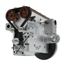 Enjomor 36cc DOHC Engine Double Overhead Camshaft Engine 4-cylinder 8-valve Inline 4-stroke Water-cooled Gasoline Engine with Twin Overhead Camshafts
