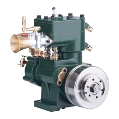 ENJOMOR 10cc Flathead Engine Single Cylinder 4 Stroke L Head Sidevalve Engine Water-cooled Gasoline Engine Internal Combustion Engine