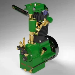 ENJOMOR 10cc Flathead Engine Single Cylinder 4 Stroke L Head Sidevalve Engine Water-cooled Gasoline Engine Internal Combustion Engine