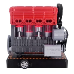 ENJOMOR 3D Printed Inline Four-Cylinder Engine Model Kit that Works - Build Your Own Engine