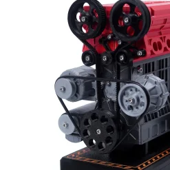 ENJOMOR 3D Printed Inline Four-Cylinder Engine Model Kit that Works - Build Your Own Engine