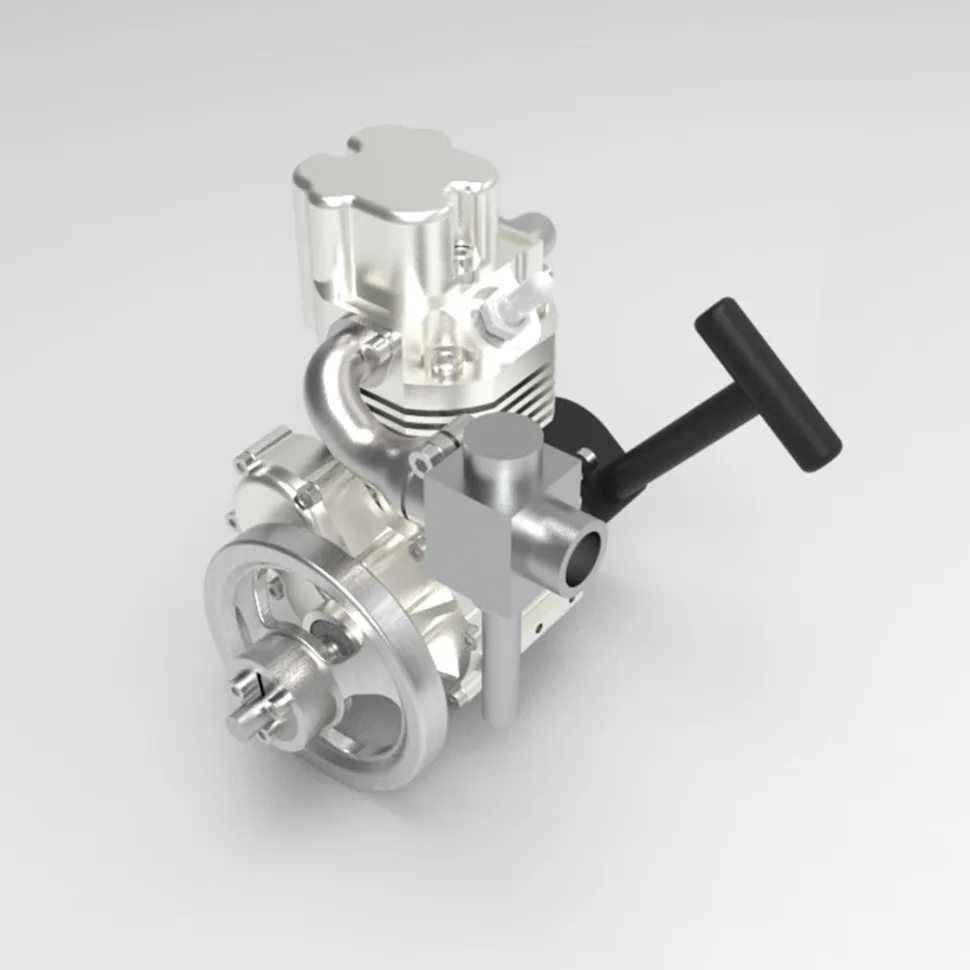 ENJOMOR GS-DK01 8CC OHV Inline Single-Cylinder Four-Stroke Air-Cooled Gasoline Engine Model (RTR Version)
