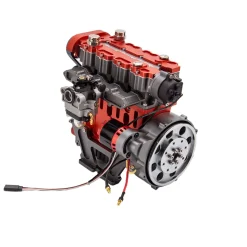 ENJOMOR GS-L4 36cc DOHC L4 Gasoline Engine with Starter Kit and Base - One Key Start