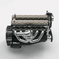 ENJOMOR GS-L6 1/5 Scale 28CC Inline 6-Cylinder DOHC 4-Stroke Water-Cooled Gasoline IC Engine Model