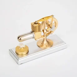 ENJOMOR Hog Stirling Engine Mini Balance Beam Hot Air Stirling External Combustion Engine Model