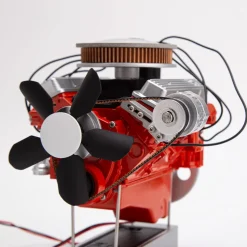 ENJOMOR 1/6 Scale V8 Internal Combustion Engine Model Kit that Works-Build Your Own V8 Engine