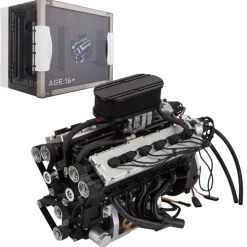 ENJOMOR V12 Engine with Starter Kit and Base - One Key Start