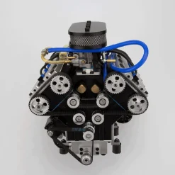 ENJOMOR V8 GS-V8 78CC DOHC Four-Stroke V-Shaped Eight-Cylinder Water-cooled Electric Gasoline Internal Combustion Engine Model - V8 Engine Model That Works
