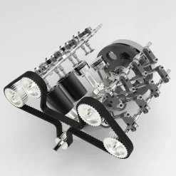 ENJOMOR V8 GS-V8 78CC DOHC Gasoline V8 Engine Model That Works with Starter Kit