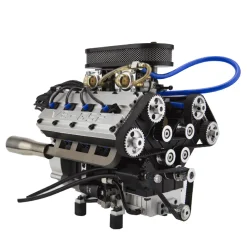 ENJOMOR V8 GS-V8 78CC DOHC Gasoline V8 Engine Model That Works with Starter Kit