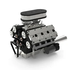 ENJOMOR V8 GS-V8 78CC DOHC Gasoline V8 Engine Model That Works with Starter Kit